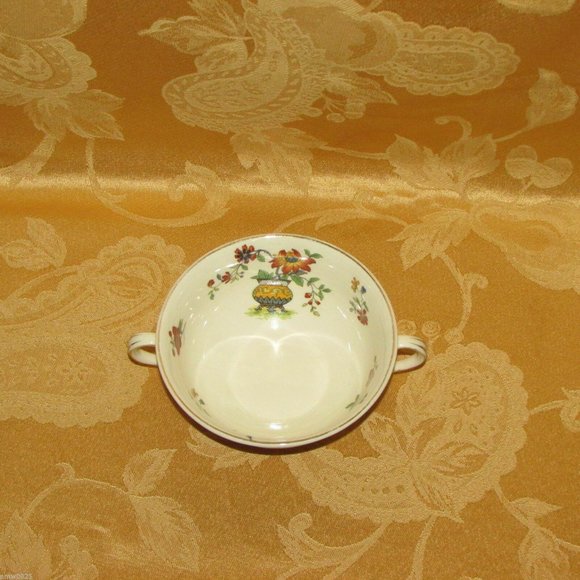 Johnson Brothers PAREEK ORLEANS Soup Bowl with Handles Bouillon Cup Vintage - Picture 4 of 5